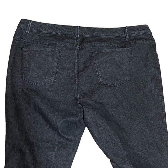 Bongo Plus Black Denim Jeans Straight Leg Women’s (Sz 22w) - Picture 3 of 9